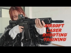 Airsoft Rifle Laser Nabocz wibracje gazowe lufia laserowa sucha ogień trening laserowy Symulacja fotografowania