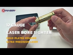 12 gauge laser Boresighter dla strzelb myśliwych Wysokiej precyzji Zeroing wyrównania narzędzie