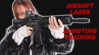 Laserowy wkład wibracyjny do karabinu Airsoft do symulacji strzelania laserowego z odrzutem na sucho