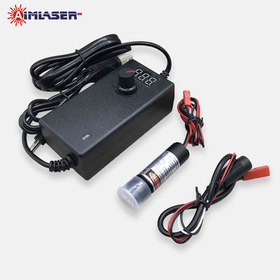 520nm 50mW Focus Adjustable Powell Lens Green Uniform Line Laser Module for Machine Vision Inspection