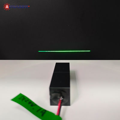 520nm 50mW Powell Lens High Uniformly Green Line Laser Module for Smart Robot Automation3D Vision Scanning