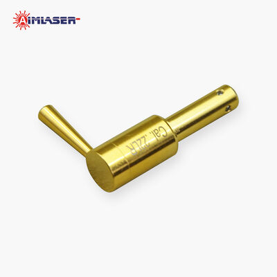 .22 LR Laser Bore Sight z uchwytem Złote pokładowe komory laserowe na pistolety i karabiny kalibru.22 LR