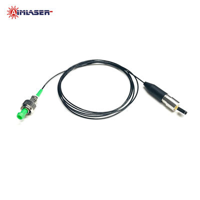 520nm 50mW Green Coaxial Single-Mode Fiber-Pigtailed Laser Diode Module with 3.5µm Fiber Core